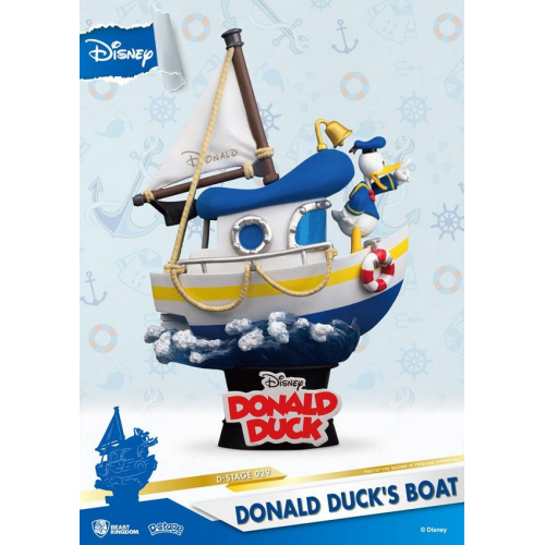 Diorama PVC D-Stage Donald Duck's Boat