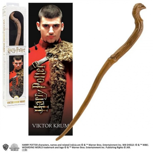 Harry Potter réplique baguette PVC Viktor Krum 30 cm