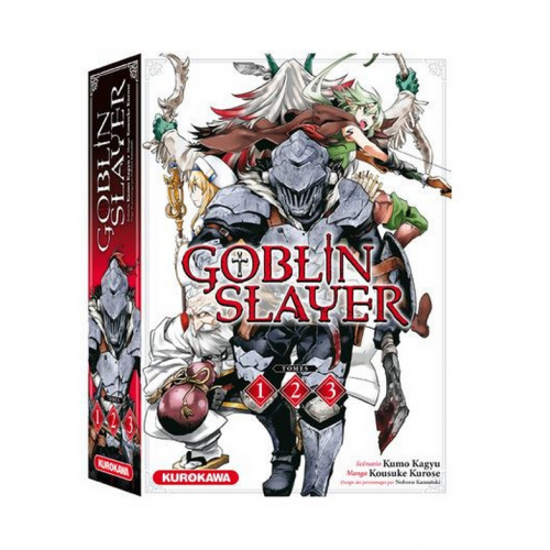 COFFRET - Goblin Slayer - tomes 1-2-3 (VF)