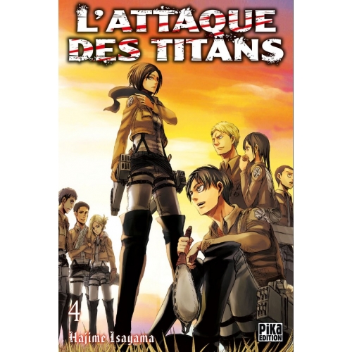 L'attaque des Titans Tome 4 (VF) Occasion