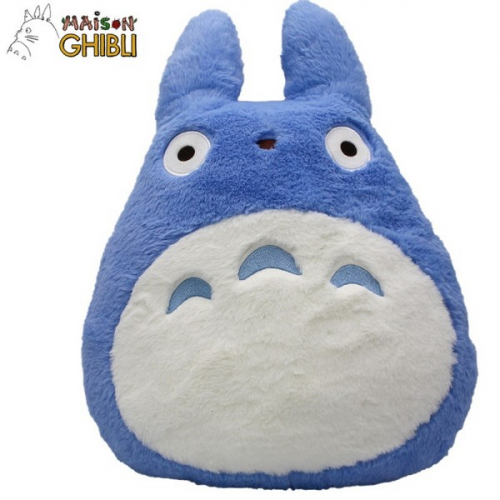 Coussin Nakayoshi Totoro Bleu - Mon Voisin Totoro