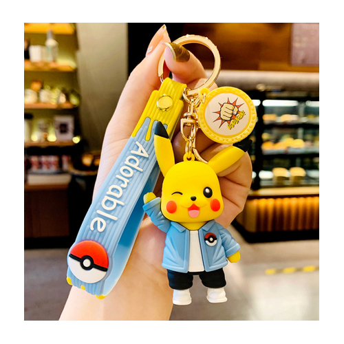 Pokémon - Porte-clé PETIT Pikachu Veste bleue