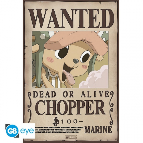 ONE PIECE - Poster Wanted Chopper New