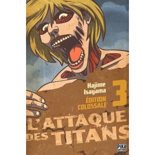 L'Attaque des Titans - Édition Colossale Tome 3 (VF)