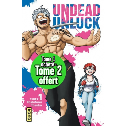 PACK 1+1 UNDEAD UNLUCK (TOMES 1+2) (VF)