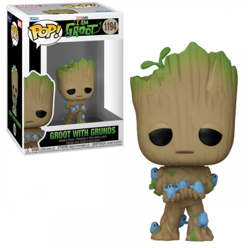 Funko Pop I Am Groot - Groot With Grunds 1194