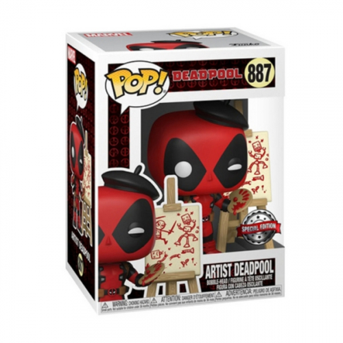 Funko Pop Marvel Deadpool 30Th - Artist Deadpool Exclu 887