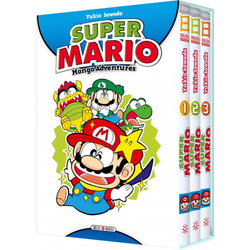 Super Mario Manga Adventures - Coffret T01 à T03 NED (VF)