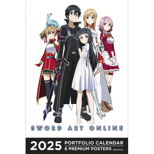 Calendriers Portfolio 2025 Sword Art Online (VF)