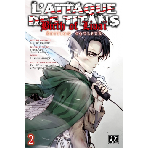 L'Attaque des Titans - Birth of Livaï T02 (VF) Édition couleur occasion