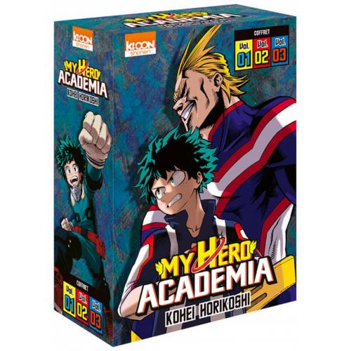 COFFRET MY HERO ACADEMIA VOL. 1 A 3 (VF) occasion